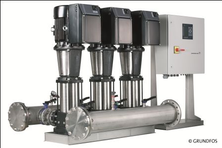 Установка повышения давления Hydro MPC-S 2 CR 3-7, Grundfos