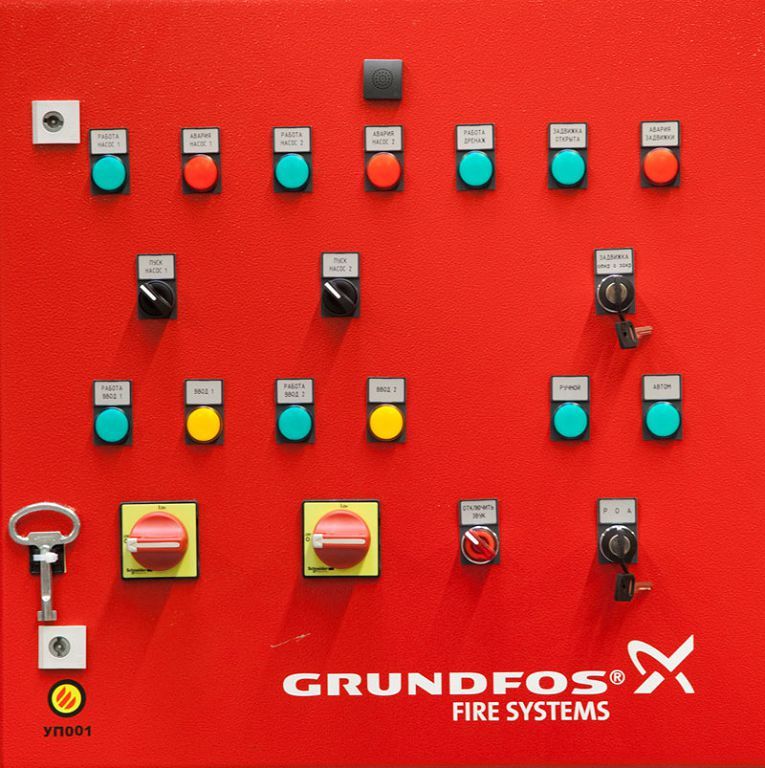 Шкаф управления задвижками Control VLV-S 2x1,6-2,5A 230V DOL-II, Grundfos