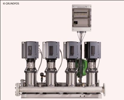 Установка повышения давления Hydro Multi-E 4 CRE 5-5, Grundfos